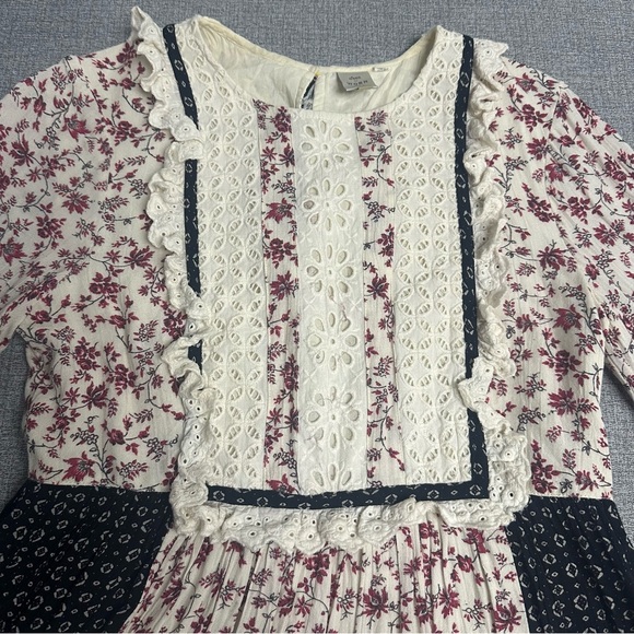 Anthropologie Seen Worn Kept Sassy Pheasant Tunic Dress - Picture 6 of 12